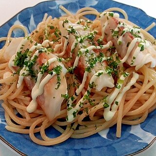 焼き餃子パスタ